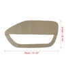 Ford Mustang Beige Microfiber Leather Door Panel Insert Covers