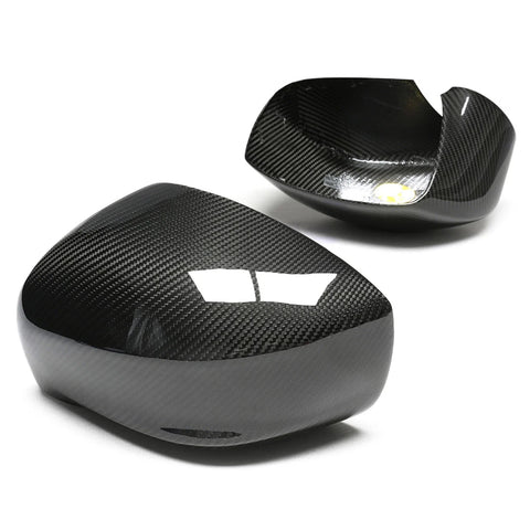 Nissan GTR R35 Dry Carbon Fiber Rear Side Mirror Covers (2008-2016)