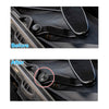 Jeep Compass 2 x Front Windshield Wiper Arm Nut Covers (2017-2022)