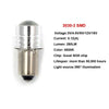 P13.5S 3SMD 3030 Led Flashlight Torch Bulb Light Lamp White 3V 4.5V 6V 12V 18V