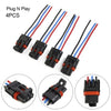 Polaris Pulse 4x Power Bus Bar Plug-Pigtail Wire Plug-Connector Adapter Set