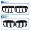 BMW X1 F48 Pair Front Upper Bumper Grille (2016 - 2022)