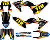 KTM SXF Custom Graphics Kit SUNRISE Stickers (2024)