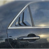 Honda Accord Carbon Fiber Look Side Vent Window Scoop Louvers (03-07)