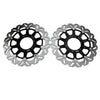 Honda CBR929RR, CBR954RR (2000-2003) Black Front Brake Disc Rotors