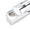 Harley Touring Road King Chrome Front Foot Pegs & Pedal Pads (1991-2015)