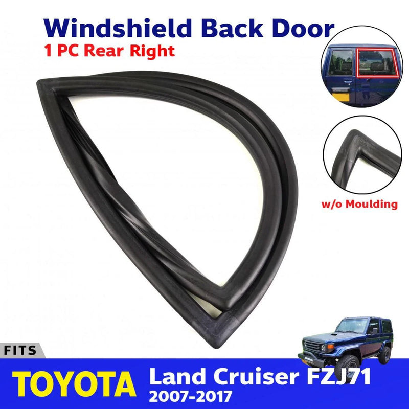 Windshield Back Door w/o mldg SWB RR Fits Toyota Land Cruiser FZJ71 2007-17 D01