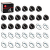 Yamaha Banshee 350 Wheel Lug Nuts Washers Kit
