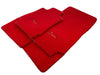 Alfa Romeo Stelvio (2017-2022) - 2 x Red Tailored Carpet Floor Mats