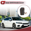 Honda Crider (2019-2022) Brown Faux Leather Car Gear Shift Knob Cover