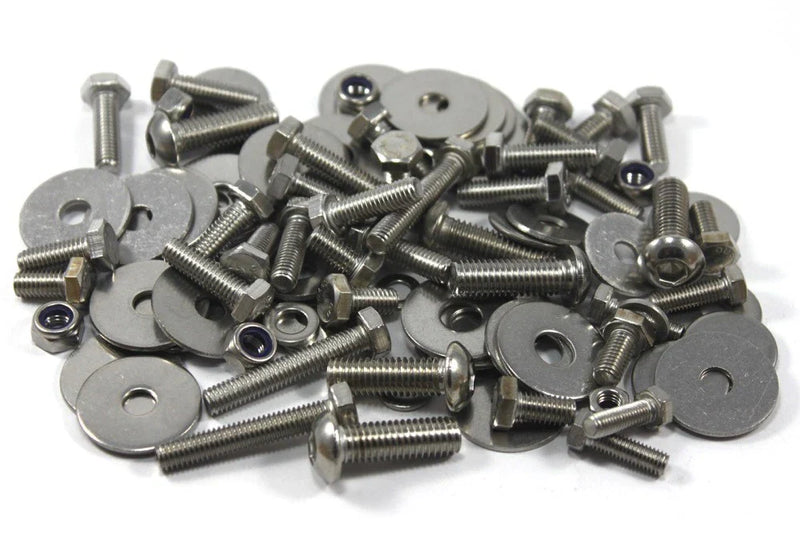 Lotus Elise S2 2 x Stainless Steel Screws Front & Rear Clamshell