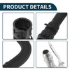 Jeep Cherokee (2014-2018) Rubber Metal Black Radiator Hose Water Pipe