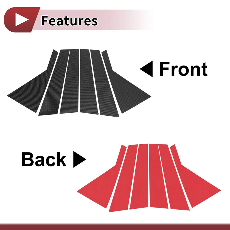 KIA Sorento Door Pillar Window Trim (2011-2015)