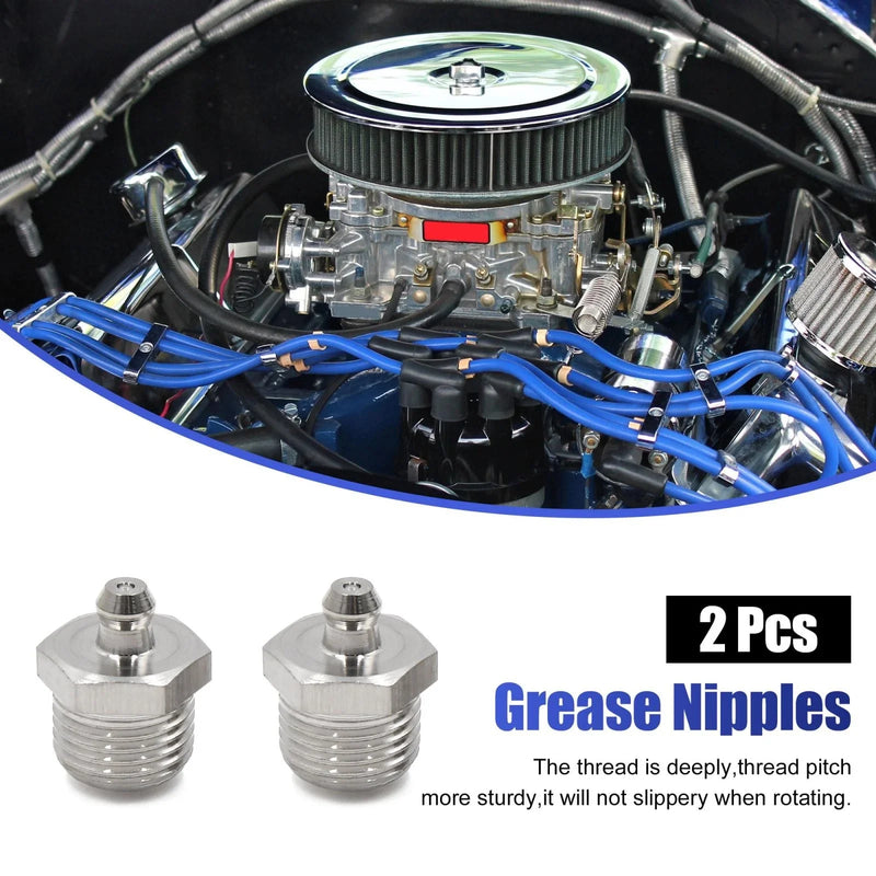 Motorcycle Car 2 x M16 x 1.5 Thread Grease Zerk Fitting