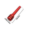 Car Interior Accessories Red Aluminum Door Lock Stick Knob Pull Pins Cover