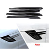 Range Rover Sport 2014-2017 Black Side Fender Strip Air Vent Cover Trim fit