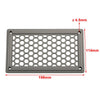 RV Bus ABS Gray Hexagonal Air Inlet Vent Panel (No Year)