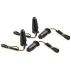 Motorcycle - Amber 4X Universal 12V LED Turn Signal Lights (All Years)