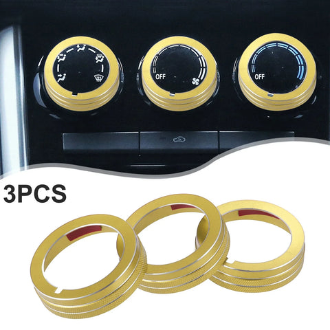 Mazda CX-3 AC Switch Knob Cover 3 x Pcs (2015)