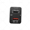 Toyota Hilux Prado (12-20) - Blue LED C + Volt QC 3.0 USB Charger