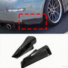 Nissan 350Z Z33 2003-2006 Real Gloss Carbon Fiber Rear Bumper Side Splitter