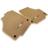 Ferrari 488 GTB (2015-2022) - AutoWin Brand Beige Floor Mats
