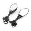 Honda Kawasaki Yamaha Suzuki LED Turn Signal Rearview Mirror