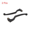 GN 2Pcs Black Aluminum Alloy Motorcycle Left Brake Clutch Handle Lever