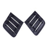 Ford Mustang Black Hood Vent Heat Extractors Covers (2018-2019)