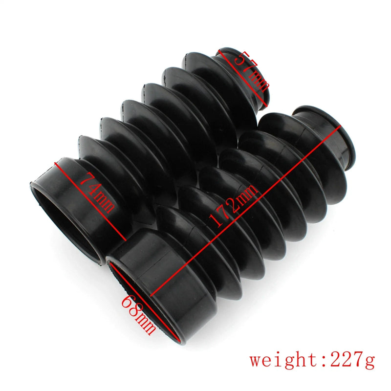 Triumph Bonneville Bobber Front Fork Shock Absorber Dust Covers (2017-2023)
