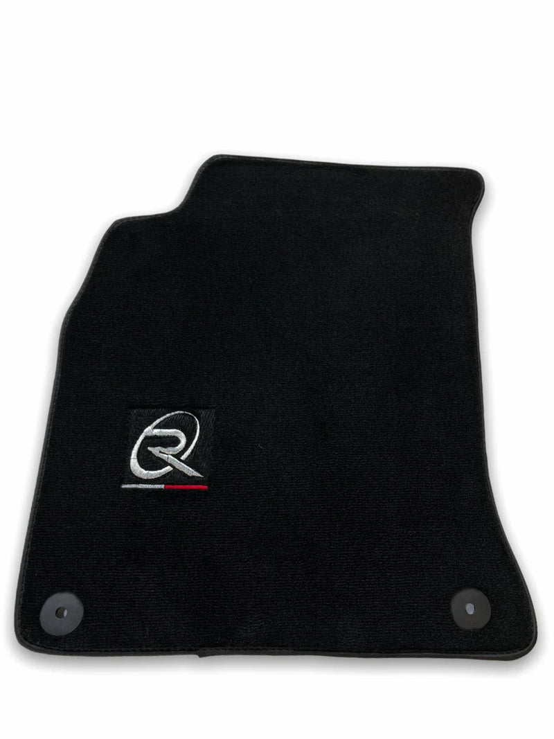 Audi Q7 (2016-2022) 4M LHD Luxury Black Carpet Floor Mats