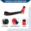Honda CRF150F 2003-2017 Black & Red Folding Shifter Lever