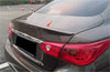 Infiniti Q50 Sedan 4DR Unpainted ABS Rear Spoiler OE Style Wing (2014-2024)