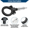 Honda S2000 20.4cm Black Tow Hook (2000-2009)