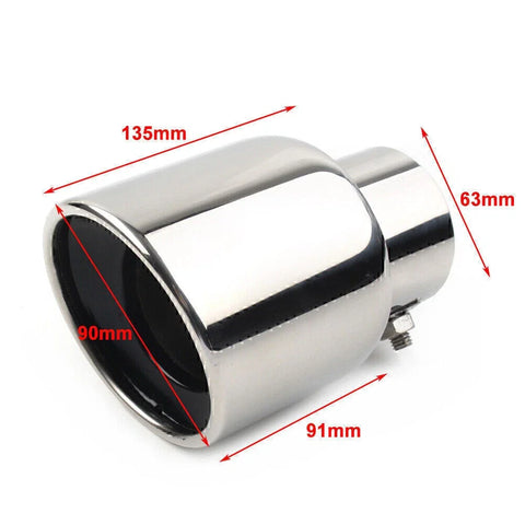 Mazda 3 Stainless Steel Exhaust Pipe Tail Muffler Tip (2010-2013)