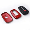 Toyota C-HR Red Carbon Fiber Smart Key Case Cover (2016-2019)