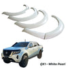 Nissan Navara 2021-2023 PRO-4X PRO-2X 6" White Pearl Fender Flares