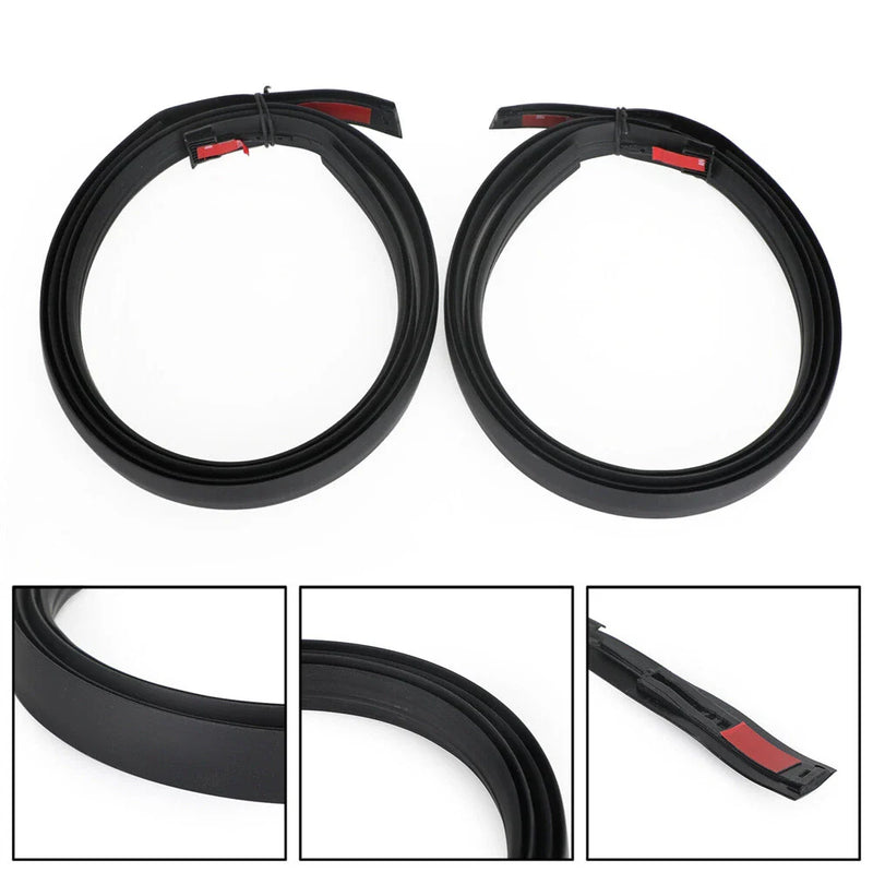 Toyota Hilux AU Dual Cab Roof Moulding Rubber Strip Set (2005-2015)