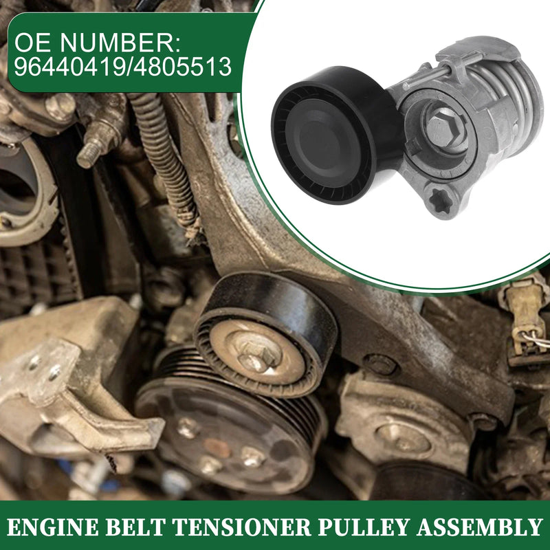 Chevrolet Nubira Saloon Engine Belt Tensioner Pulley Assembly