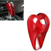 Porsche Macan 911 Red Carbon Fiber Gear Shift Knob Cover (2014-2020)