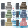 Home Bath Outdoor Swimming Water Park 7PCS Cotton Towel Set