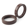 Motorcycle Brown Front Fork Damper Shock Absorber Oil Seal