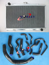 Nissan Silvia 180SX S13 52mm Aluminum Radiator & Hose (1989-1994)