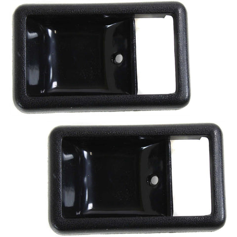 Door Handle Trim Set For 1984-1989 Toyota Pickup Black