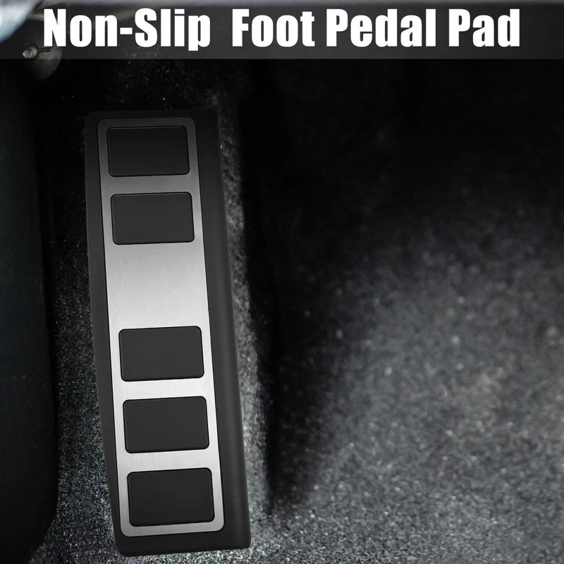 Ford Mustang Mach-E 2021-2022 Stainless Steel Car Foot Rest Pedal Cover