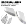 Honda Civic 2016-2020 Silver Rearview Mirror Cap Cover Trim