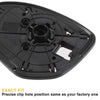 Mazda 2 3 Left Right Side Mirror Glass w/ Backing Plate (2003-2013)