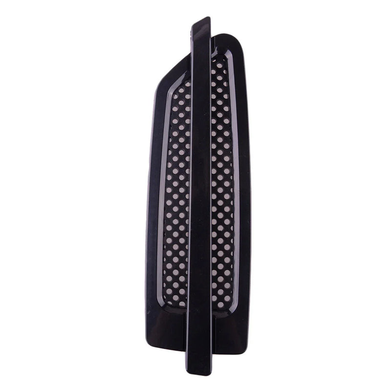 Auto Car Side Air Flow Vent Fender Cover Grille Sticker Black