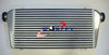600x300x76mm Front Mount Intercooler + 3" Aluminum Piping + Silicone Hoses