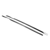 Benz W205 8 x Titanium Black Window Strip Moulding Seals (2015-2021)